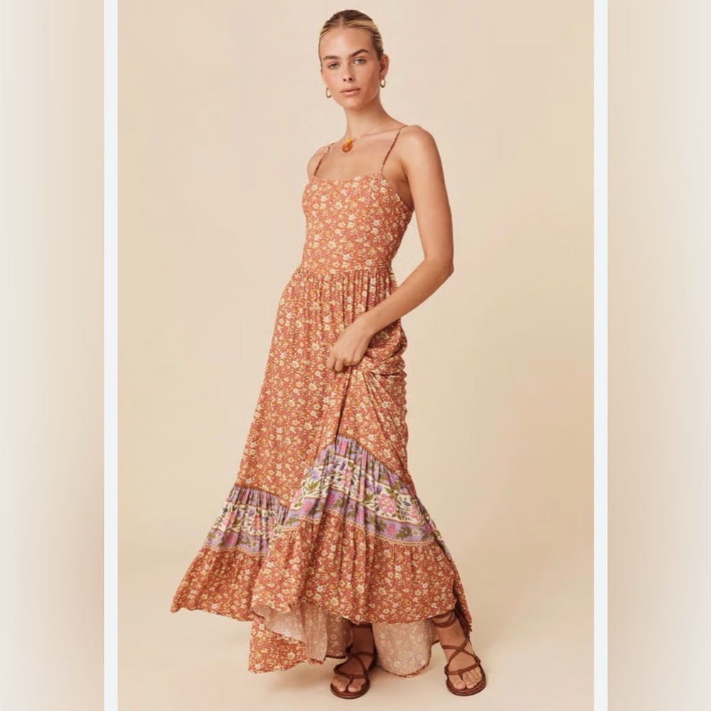 Floral Bohemian Maxi Dress SPELL
